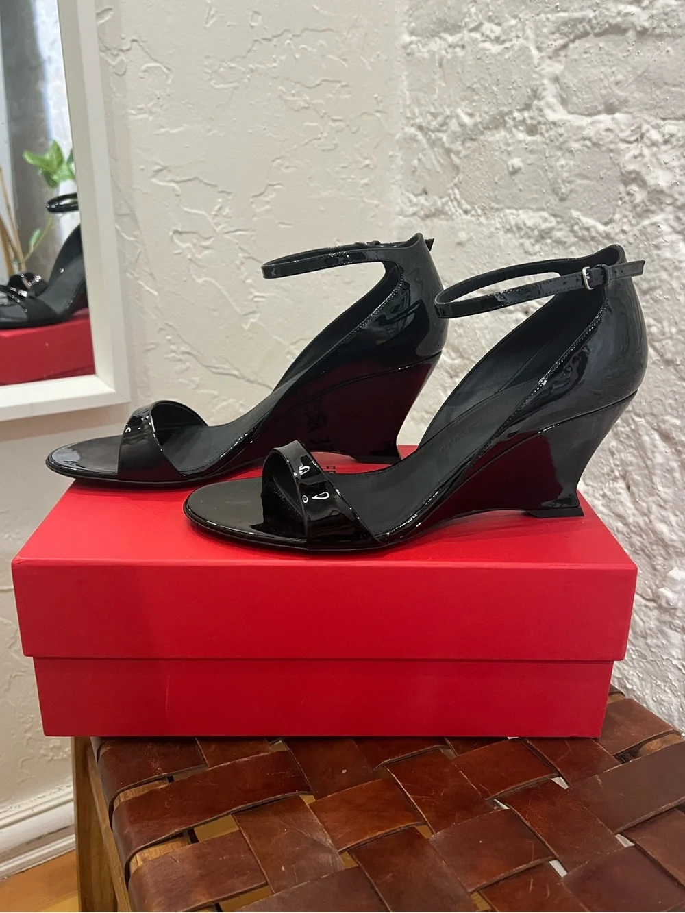 Ferragamo Vidette Wedge Sandals